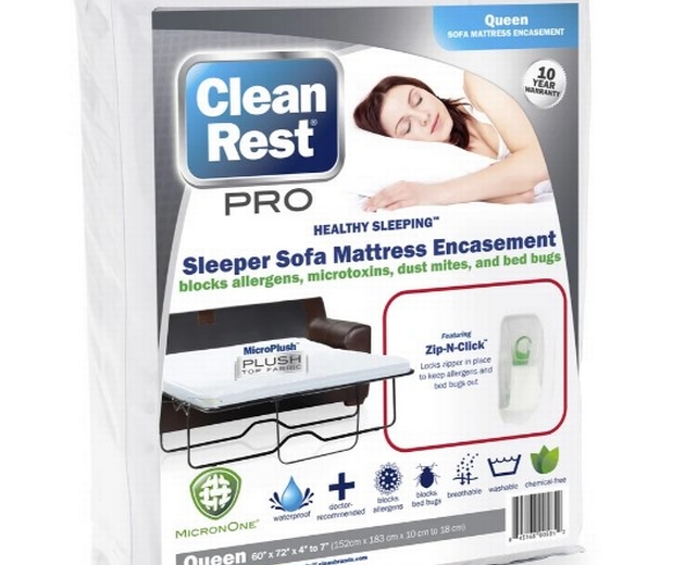 CLEANREST PRO SOFA BED QUEEN (60X72X4-7)